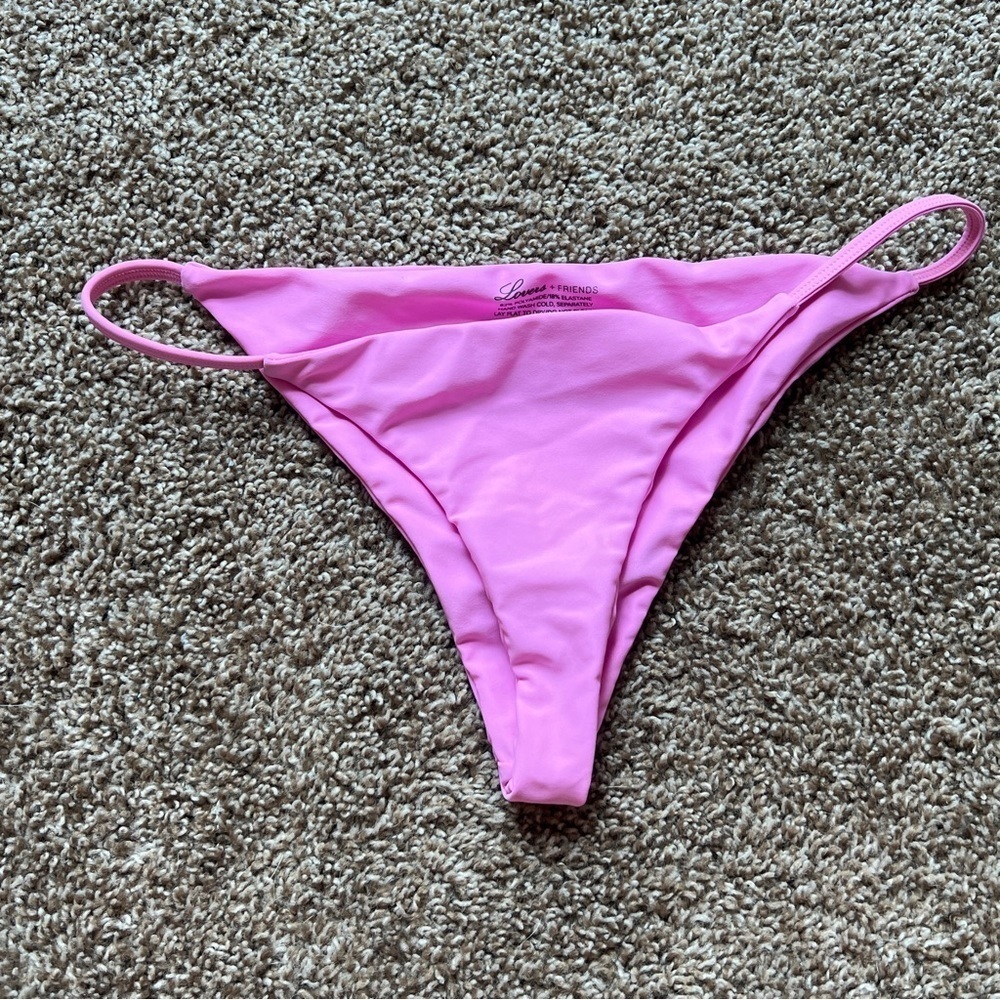 Lovers and Friends See Ya Pink Bikini Bottoms - Picture 3 of 4